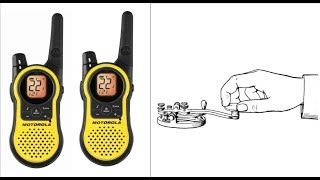 Transmit amp Receive CW morse code over the FAMILY RADIO SERVICEFRS 2way radios  LIVE demo [upl. by Ahsatsana]