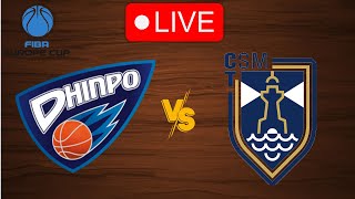 🔴 Live BC Dnipro vs CSM Constanta  FIBA Europe Cup 20242025  Live Play by Play Scoreboard [upl. by Airekahs]