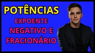 Questão resolvida  Potência com expoente negativo e fracionário  Prof Matheus [upl. by Carisa]