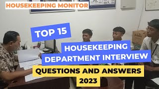 Cleaner Interview Questions and Answers for 2024 [upl. by Nosak]