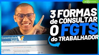 CONSULTA FGTS TRABALHADOR NO CONECTIVIDADE V2 ATUALIZADO APRENDA COMO FAZER [upl. by Onyx356]