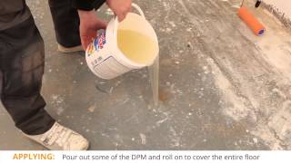 How to lay a Liquid based Damp Proof Membrane [upl. by Nodle]