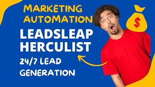 Marketing Automation  Leadsleap amp Herculist Review Tutorial 2023 [upl. by Etnemelc219]