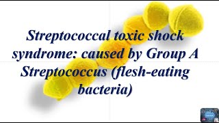 Streptococcal toxic shock syndrome caused by Group A Streptococcus flesheating bacteria [upl. by Merna131]