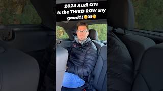 How Does the Third Row on the 2024 Audi Q7 Stand up to the Competition [upl. by Bois376]