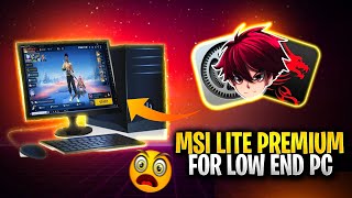 Msi Lite Premium Version No Aim Shake Only Headshots II Msi Lite For Low end pc [upl. by Clancy433]