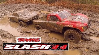 Traxxas Slash 4x4s Mega Muddy [upl. by Thedrick]