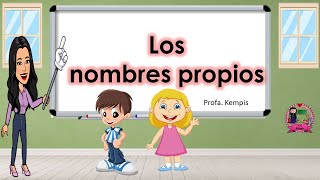 Nombres propios [upl. by Sevein]