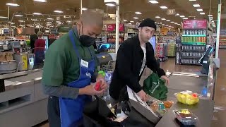 Kroger New Self Checkout Lanes [upl. by Bartley549]