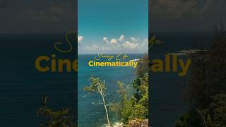 Seeing Life Cinematically 🎬 Song Golden Hour cinematic fyp film cinema [upl. by Darn]