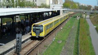 UBahn Berlin Bahnhof Hellersdorf U5 HD [upl. by Soo]