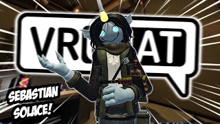 SEBASTIAN SOLACE TRIES TO SELL STUFF IN VRCHAT  Funny VRCHAT Moments [upl. by Assanav549]