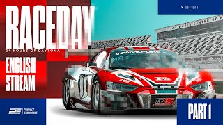 ENG RACE  24 Hours of Daytona  Part 1  Project Endurance [upl. by Ardena572]