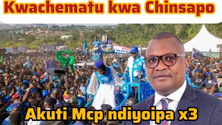 MCP ndiyoipa X3 atero ena ku nsonkhano wa Dpp lero pocheza ndi Brian Banda kwa Chinsapo [upl. by Melvina]