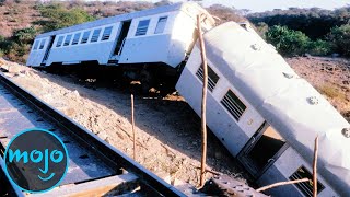 10 Infamous RealLife Train Disasters [upl. by Odlauso]