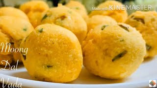 Moong Dal vadabreakfast recipemoong dal vada recipe [upl. by Ivetts52]