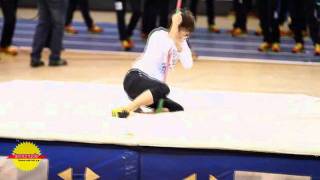 Fancam 120108 Myungsoo fail on high jump  Idol Athletic Championship [upl. by Abate708]