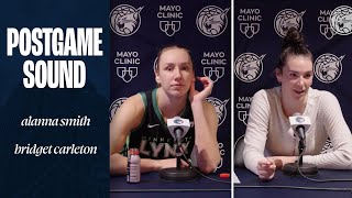 quotNot Being Assertivequot  Alanna Smith amp Bridget Carleton Postgame Sound  071424 [upl. by Etnaihc]