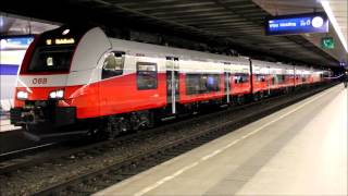 ÖBB Cityjet als S2 24806 in Wien Hbf 12 [upl. by Hassi]