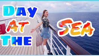 Holland America Veendam A day at the Sea  Eat All Day [upl. by Bea]