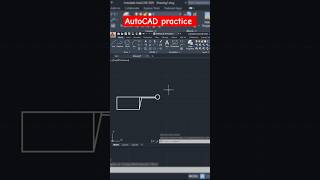 AutoCad practice Drawing  Autocad 2d tutorial for beginners  Drawing  CAD by Ankit  autocad [upl. by Yelyah]