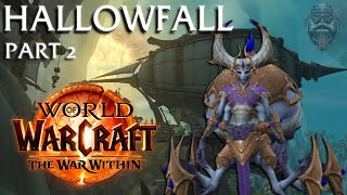 TAKE TO THE SKIES  War Within Alpha  Hallowfall Questing Playthough Part 2 [upl. by Marika]