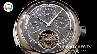 Vacheron Constantin Presents New Timepieces At Watches amp Wonders 2014 [upl. by Erdnael]