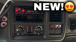 CUSTOM Z71 4X4 BADGE INSTALL ON MY INSERT DASH SILVERADO SS CLONE [upl. by Ybrad]