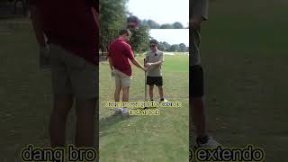 Think its too tall golfitfunnymoments golftour golfswing golffails golftournament golflaughs [upl. by Aslehc]