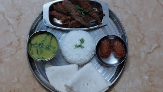 Malvani Fish Thali  Non Veg Thali  by Parijat Kitchen [upl. by Jarl178]