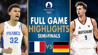 France vs Germany FULL GAME Highlights  Aug 8 2024  Olympic Basketball Semifinals NBA 2K24 [upl. by Chalmers325]