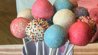 How to Make Smooth Cake Pop Dough without Frosting cakepops [upl. by Nets]