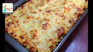 Chicken Lasagna Recipe  Lasagna With White Sauce by HUMA IN THE KITCHEN [upl. by Drucilla]