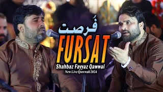 Mujhe Aj Kal Itni Fursat Nahi Shahbaz Fayyaz Qawwal New Qawwali 2024 Live [upl. by Okomot186]