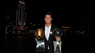 Cristiano Ronaldo  From Legend to Icon at the Globe Soccer Awards [upl. by Ettari]