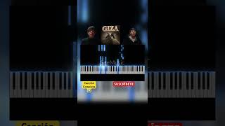 GIZA  Natanael Cano x Oscar Maydon  PIANO Tutorial🎹 [upl. by Ainoyek332]