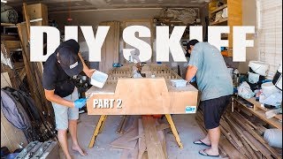 How To Build a DIY Plywood Boat  Part 2 [upl. by Naehgem]