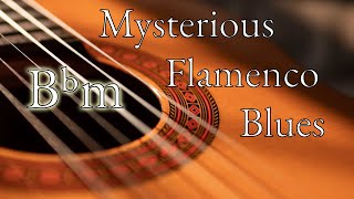 Flamenco Blues Backing Track in Bbminor Mysterious amp Melancholic [upl. by Kenrick]