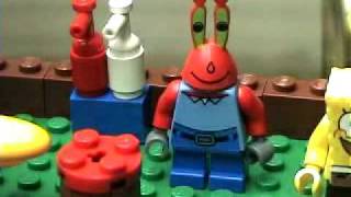 Lego Spongebob No Customers [upl. by Nirda722]