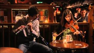 Traditional Irish Music  Flute and Fiddle [upl. by Atilem]