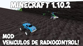 Minecraft 1102 MOD SUPER VEHICULOS DE RADIOCONTROL The RC Mod Español [upl. by Haymes312]