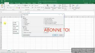 Excel astuce copier des données en colonne et coller en ligne [upl. by Cotter133]