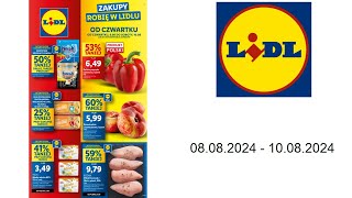 Gazetka Lidl PL  08082024  10082024  Od czwartku [upl. by Elletsirk]