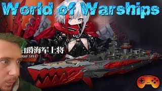 Neue Azur Lane Schiffe  Skins für World of Warships Blitz auf Deutsch [upl. by Nnylrebma]