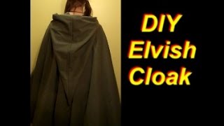 How to Make an Elven Cloak  Lord Of The Rings [upl. by Cymbre]