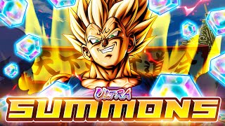 THE EVIL SAIYAN PRINCE IS HERE ULTRA MAJIN VEGETA SUMMONS  Dragon Ball Legends [upl. by Ennairb]