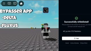New Bypasser App Bypass DeltaFluxus Key And More [upl. by Aerised44]