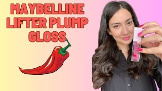 MAYBELLINE LIFTER PLUMP GLOSS 🌶️🌶️ Ürün İncelemesi [upl. by Maureen667]