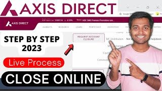 how to close axis direct demat account online  close axis direct trading account online [upl. by Toney]