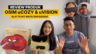 Review Alat Pijat Mata dan Punggung OSIM uCozy dan uVision Massager [upl. by Tam947]